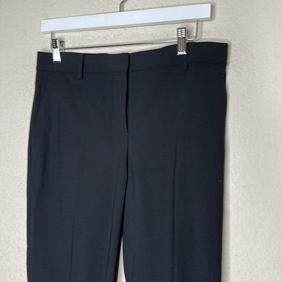 Theory Treeca 2 Crop Classic Suit Pants Black Size 6 - Picture 9 of 13